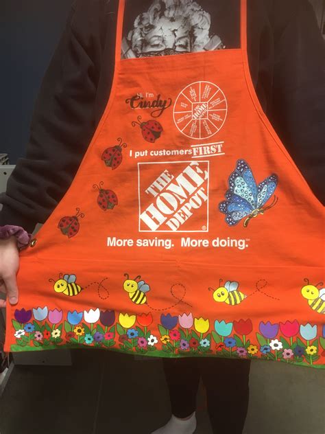 my apron home depot|home depot employee my apron.